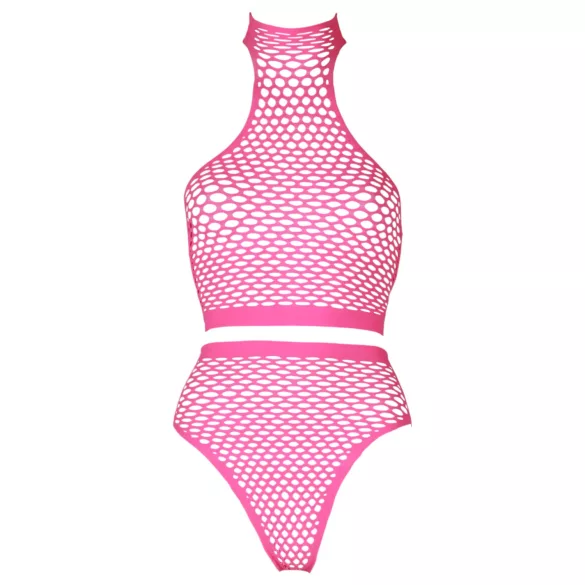 Ouch! - Leuchtendes Dessous-Set (Pink)