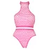 Ouch! - Leuchtendes Dessous-Set (Pink)