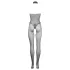 Le Désir - Spitzen-Netz-Bodystocking (schwarz) - S-XL