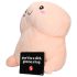 Kuscheliger XXL Penis-Plüsch - 30cm (natur)