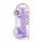REALROCK - durchsichtiges lebensechtes Dildo - lila (22cm)