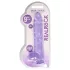 REALROCK - durchsichtiges lebensechtes Dildo - lila (22cm)