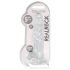 REALROCK - realistischer, transparenter Dildo - durchsichtig (22 cm)