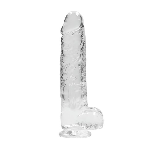 REALROCK - Transparenter realistisch Dildo - klar (22cm)