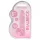REALROCK - Transparenter Real-Dildo - Pink (15 cm)