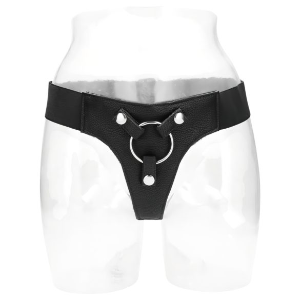 REALROCK Elastisch - Strap-on Slip (schwarz)