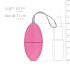 Easytoys - 7-Rhythm Funkferngesteuertes Vibro-Ei (Pink)