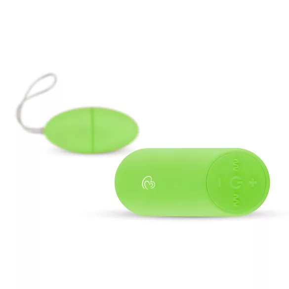 Easytoys - 7-fach Vibrations-Ei mit Fernsteuerung (grün)