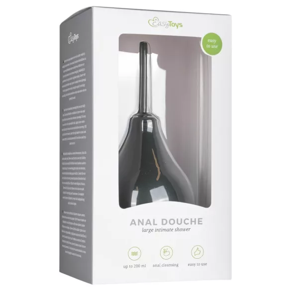 Easytoys - Anal-Dusche - groß (schwarz)