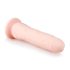 Easytoys – Silikon-Dildo mit Saugnapf (21 cm) – Naturfarbe
