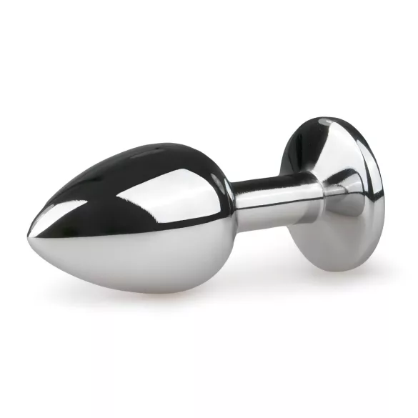EasyToys - Analplug aus Metall (silber-weiß)