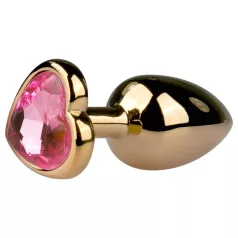 Easytoys Metall No.3 - Analdildo - gold-pink (2,5cm)