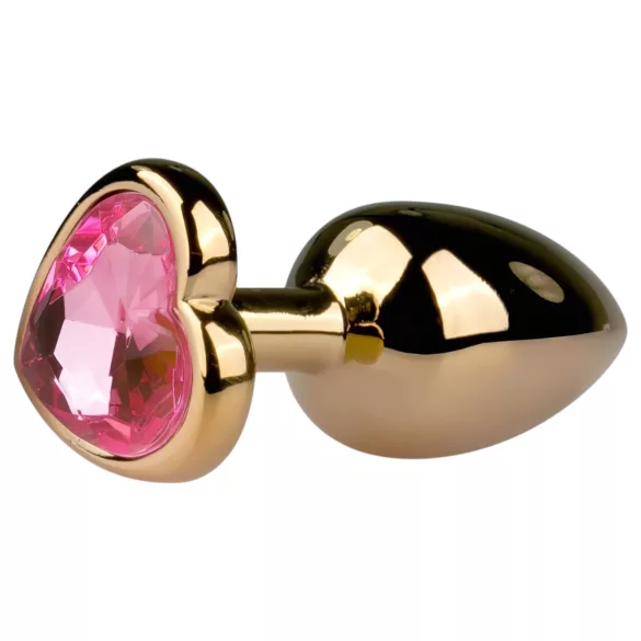 Easytoys Metall No.3 - Analdildo - gold-pink (2,5cm)