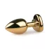 Easytoys Metall No.3 - Analdildo - gold-pink (2,5cm)