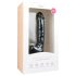 Easytoys - Saugnapf-Dildo mit Hoden (22,5cm) - schwarz