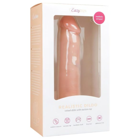 Easytoys - realistisch Dildo mit Saugnapf (20,5cm) - Natur