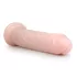 Easytoys - extragroßer Dildo mit Saugnapf (28,5 cm) - natur