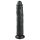 Easytoys - Extragroßer Saugnapf-Dildo (28,5 cm) - Schwarz