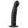 Easytoys Gerippt - Saugfuß Anal-Dildo (14 cm) - Schwarz