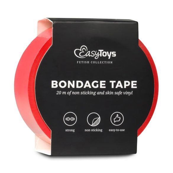 Easytoys Tape - Bondageband - Rot (20m)