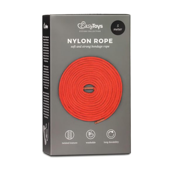 Easytoys Rope - Bondageseil (5m) - rot