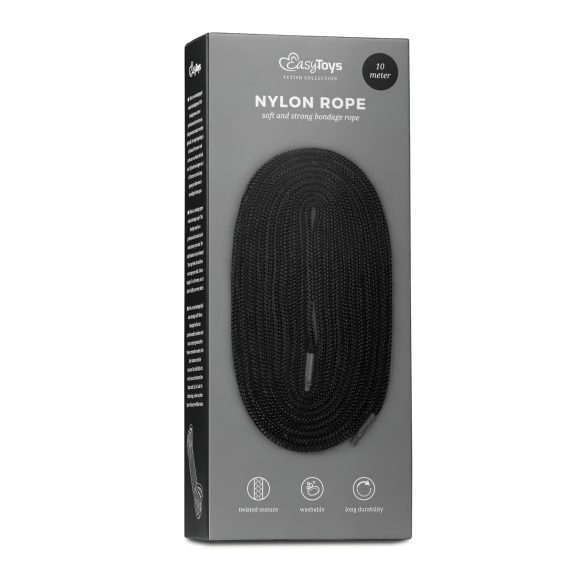 Easytoys Seil - Bondageseil (10m) - Schwarz