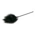 Easytoys - Feder-Streichelpinsel - lang (schwarz)