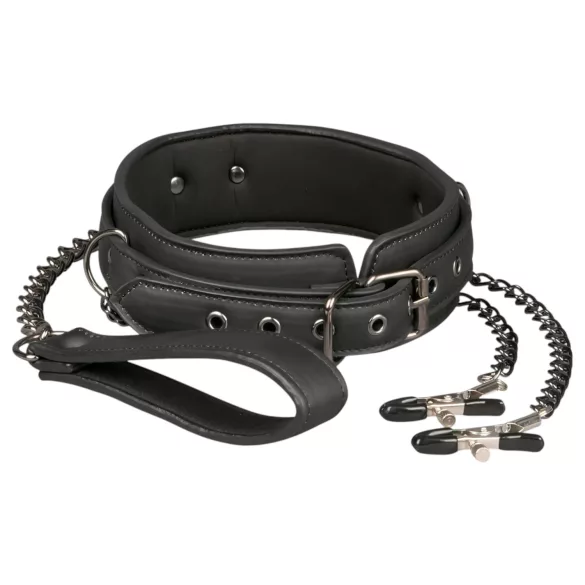 Easytoys - Brustklammern & Halsbandset mit Leine (4-teilig)
