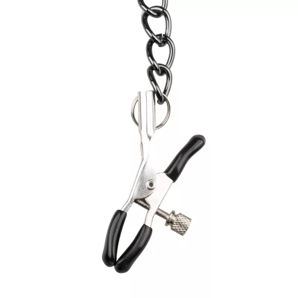 Easytoys - Brustklammern & Halsbandset mit Leine (4-teilig)