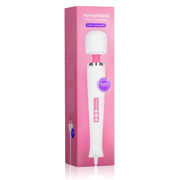 MyMagicWand - kraftvoller Massage-Vibrator (weiß-pink)