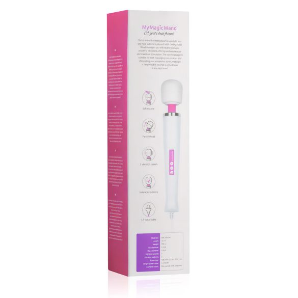 MyMagicWand - kraftvoller Massage-Vibrator (weiß-pink)