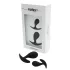 Rimba Copenhagen - Analplug-Set (schwarz, 2 Stück)