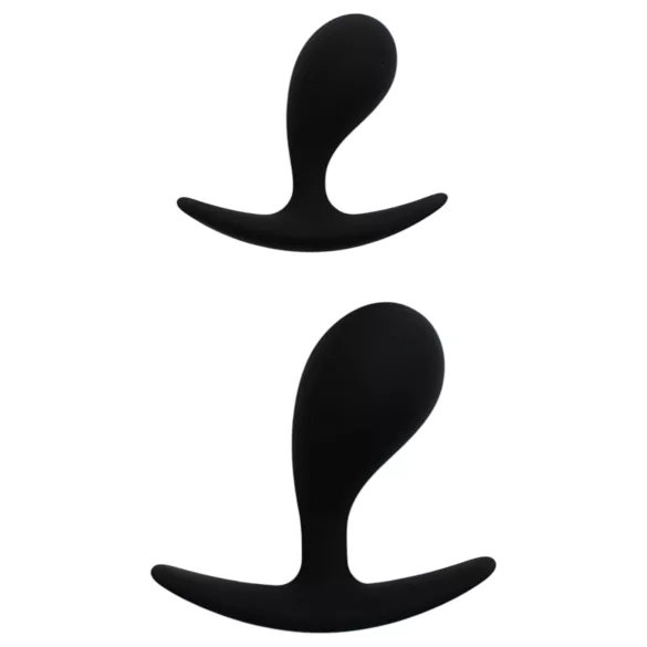 Rimba Copenhagen - Analplug-Set (schwarz, 2 Stück)