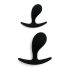 Rimba Kopenhagen - Anal-Plug-Set - Schwarz (2er-Set)