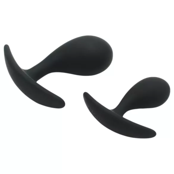 Rimba Copenhagen - Analplug-Set (schwarz, 2 Stück)