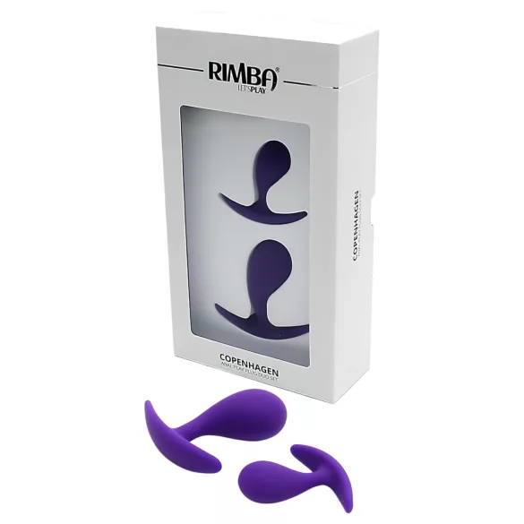Rimba Copenhagen - Analplug-Set (lila, 2 Stück)