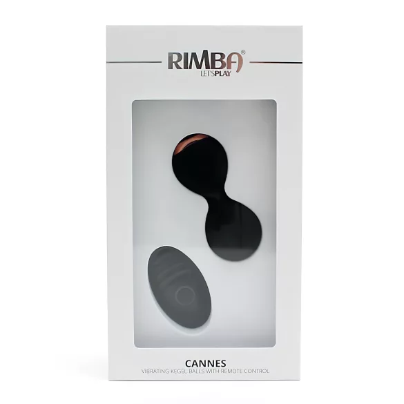 Rimba Cannes - Akku Funk-Vibroei (schwarz)
