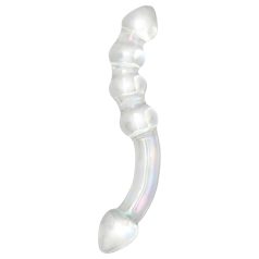 Rimba Xena - Doppelglas-Dildo (transparent)