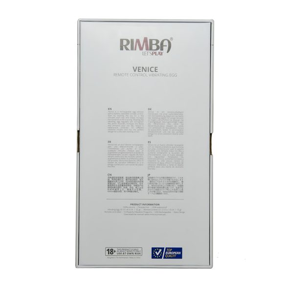Rimba Venice - Akku-Vibrations-Ei mit Funk (lila)