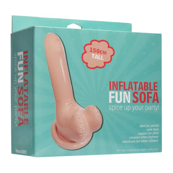 Aufblasbarer Spaß - aufblasbares Penissofa - 66cm