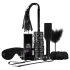 Secret Pleasure Chest - Fortgeschrittenes 14-teiliges BDSM-Set (schwarz)