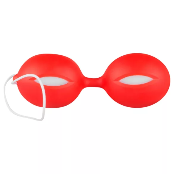 LoveBoxxx I love Red - Vibratorisches Fesselset (6-teilig) - Rot