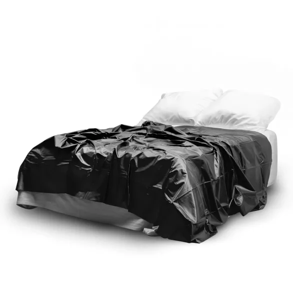 Easytoys - Lackbetttuch - 180x230cm (schwarz)