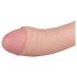 Real Fantasy Vince - Dildo mit Hoden und Vorhaut - 19,5cm (natur)