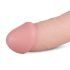 Real Fantasy Cliff - lebensnaher Dildo mit Hoden - 22cm (natur)