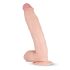 Real Fantasy Dwane - lebensechter Dildo mit Hoden - 31 cm (natur)