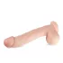 Real Fantasy Lexon - originalgetreues Dildo mit Hoden - 33cm (natur)