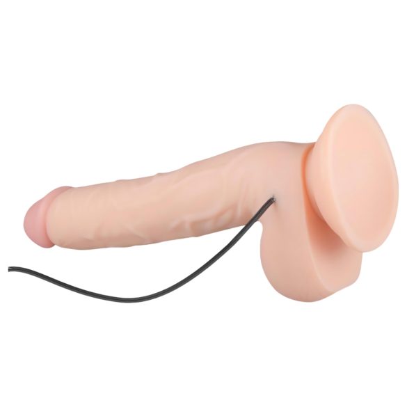 Real Fantasy Elvin – Wiederaufladbarer, naturgetreuer Vibrator - 28 cm (Hautfarbe)