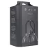 Saiz Premium - Doppel-Brustpumpe - klein (transparent-schwarz)