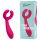 Easytoys Couple - Wiederaufladbarer, wasserdichter Paarvibrator (Pink)